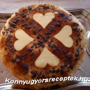 Fehércsokis tejszíntorta Fehércsokis tejszíntorta