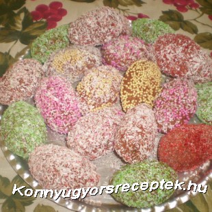 Húsvéti keksz tojás Húsvéti keksz tojás