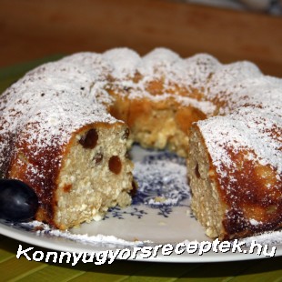 Túrós kuglóf Túrós kuglóf