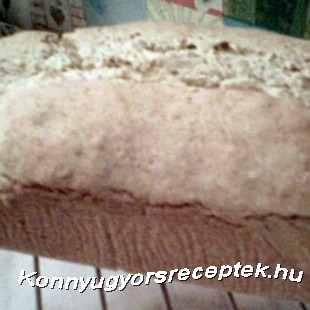 Élesztőmentes durumkenyér Élesztőmentes durumkenyér