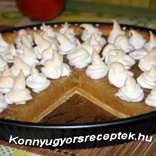 Tojáshabos almás pite Tojáshabos almás pite
