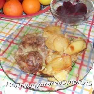 Fűszeres tarja pékné módra