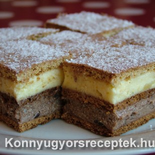 Kétszínű krémes Kétszínű krémes