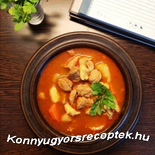 Egyszerű gulyásleves