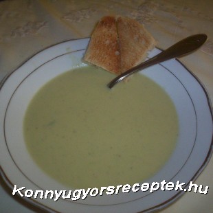 Cukkinikrémleves Cukkinikrémleves