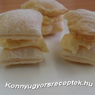 Millefoglie (ezer lapocska) avagy az olasz krémes
