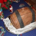 Boros hordó ( csoki torta) 