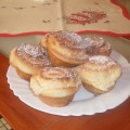 Kókuszkrémes muffin